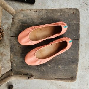 Women's Peach Ballet Flats